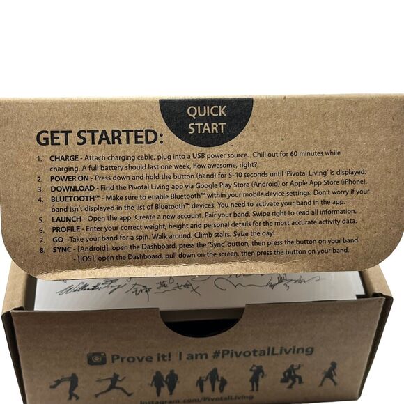 Activity Tracker Pivotal Living Band - Bluetooth Activity + Sleep Wristband - Picture 8 of 16